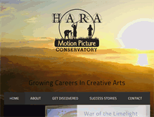 Tablet Screenshot of haramotionpictures.com
